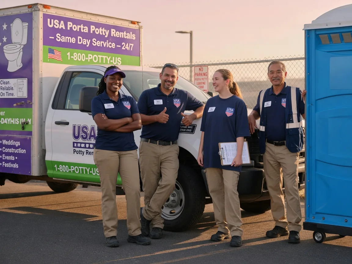 Porta Potty Rental company in Cressey, CA