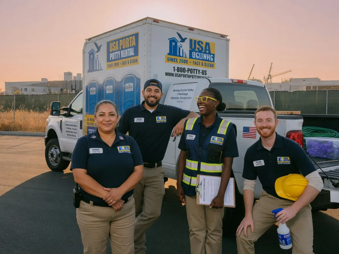 Portable Toilet Rental company in Cressey, CA